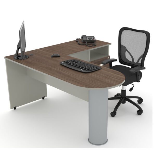MESA ESCRITORIO RX D1650 TIPO SECRETARIAL UN NIVEL